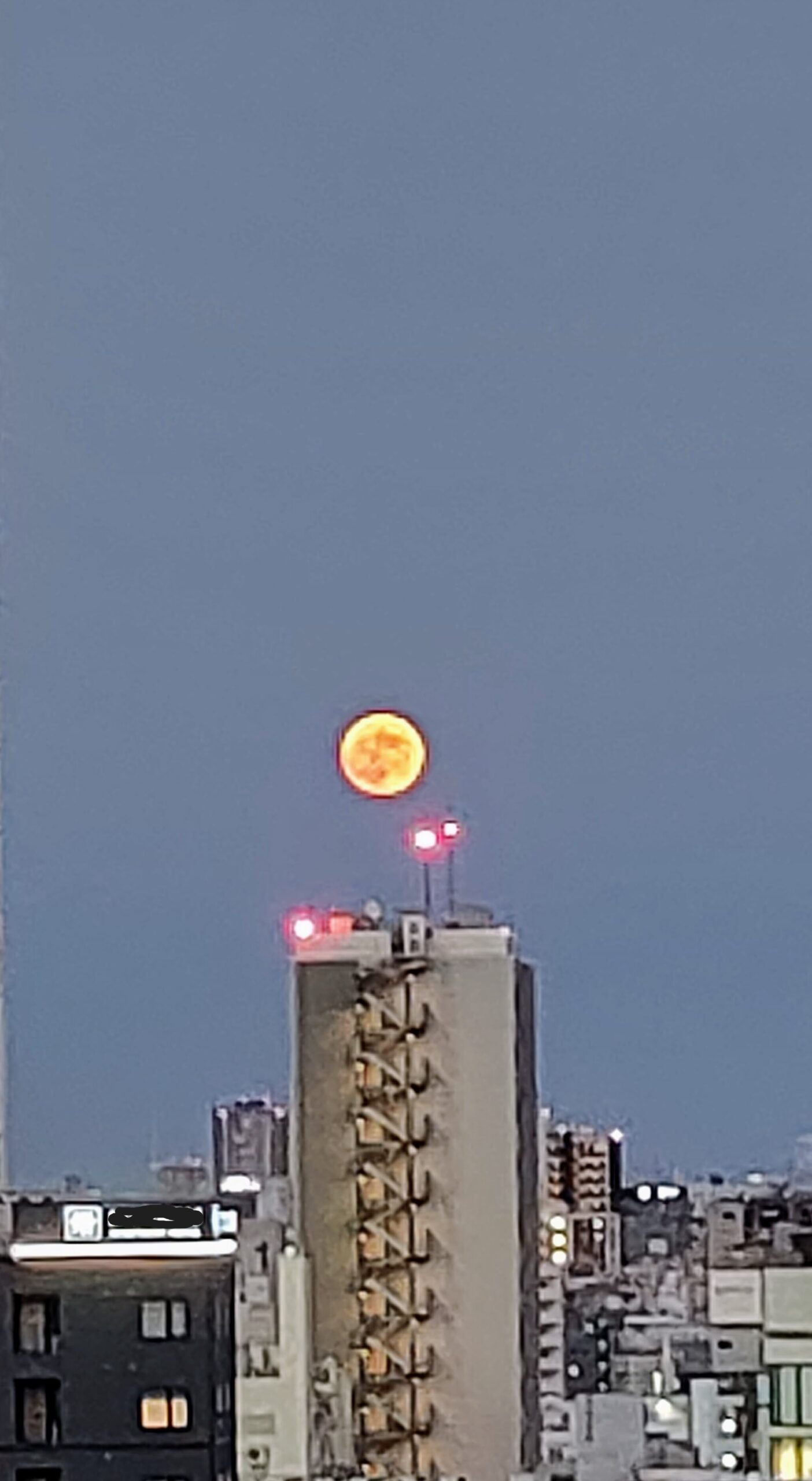 オレンジの月
